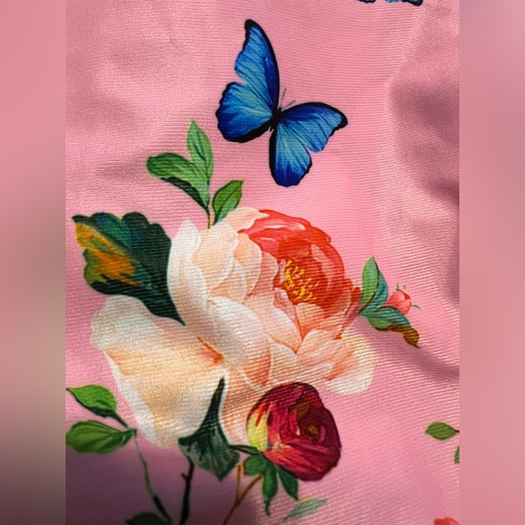 🌸Size 26 Floral Whimsy Karlie Sporti x Emma Weyant One Piece Suit—Labeled 28 - Picture 4 of 17